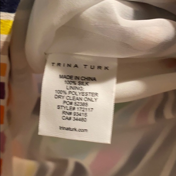 Multicolored Trina Turk camisole - Picture 7 of 7